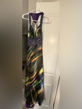 Multicolour Evening Gown $300 OBO (only worn once) like new!